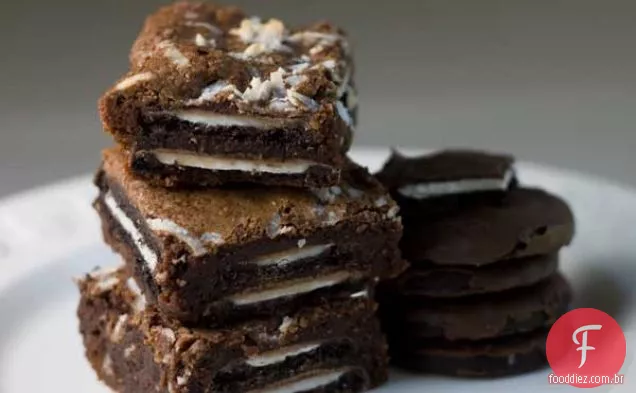 Coco Oreo Fudge Brownies