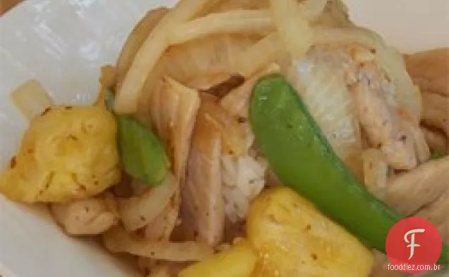 Carne De Porco E Abacaxi