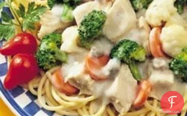 Campbell ® Healthy Request ® frango e massa Primavera