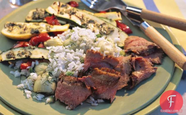 Bife Do Flanco Do Alho