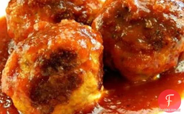 Almôndegas para churrasco