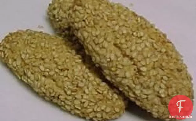 Biscoitos De Sementes De Gergelim I