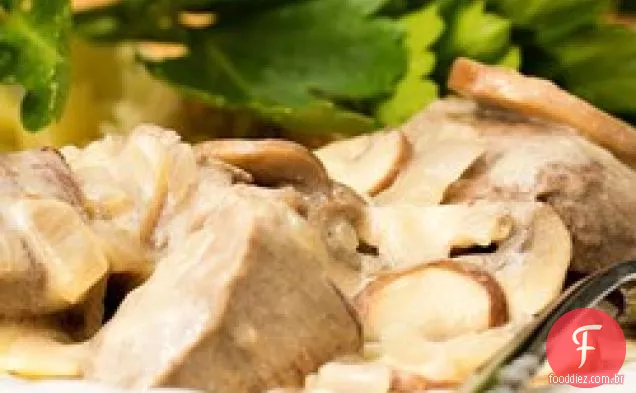 Namorado Isca Carne Stroganoff