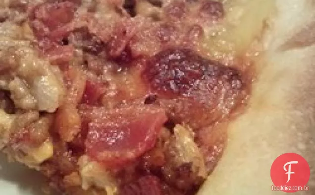 Verdadeiro Cheeseburger Pizza