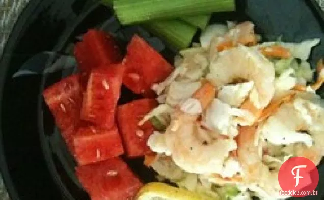 Salada De Frutos Do Mar Fácil