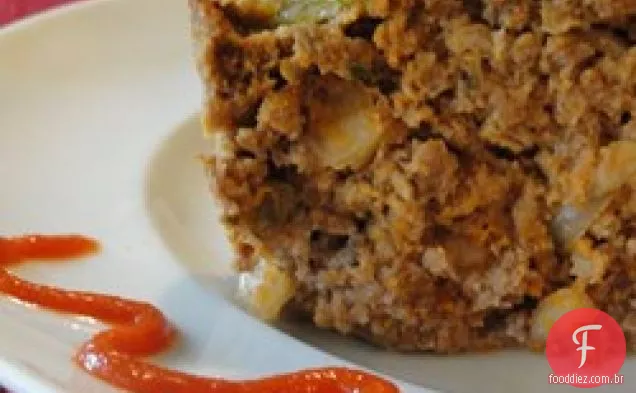 Bolo de carne do Diabo na grelha