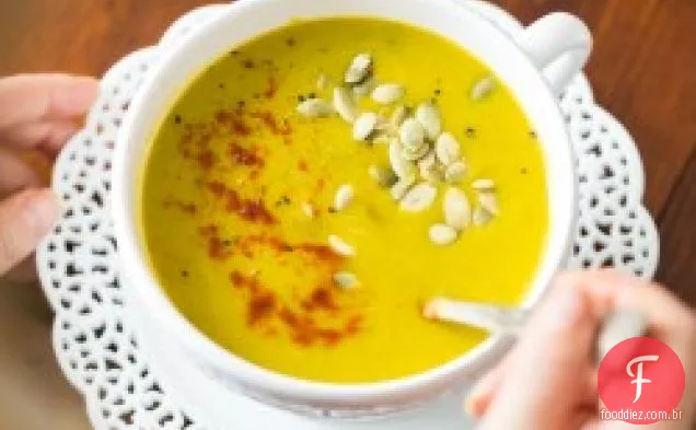 Sopa luxuosa de 7 vegetais e 