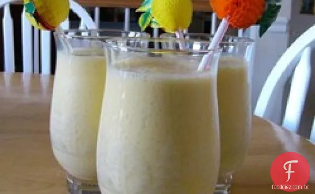 Smoothie De Banana Laranja