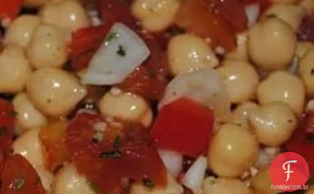 Salada de grão-de-bico mediterrânea II