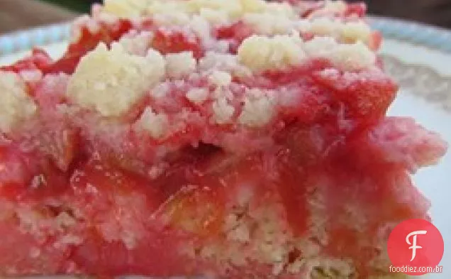 Bolo de ruibarbo da mãe