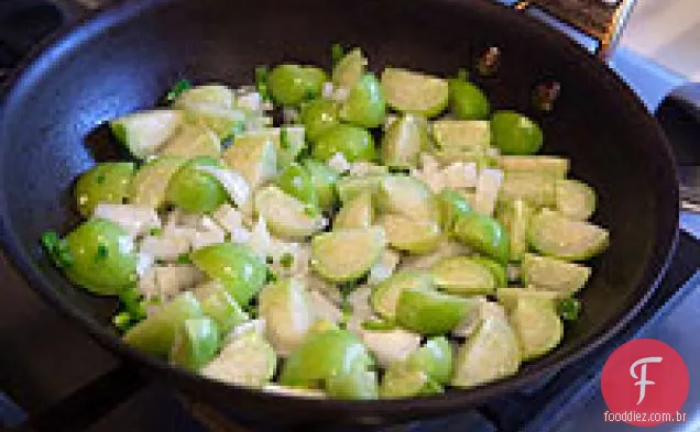 Ovos Mexidos Com Tomatillos
