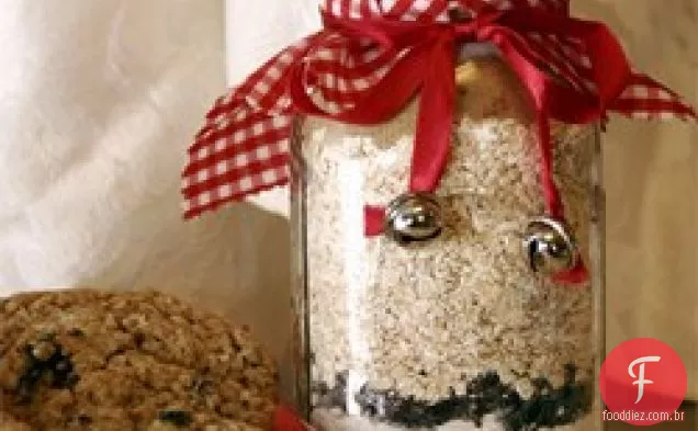 Mistura de biscoitos em um frasco III