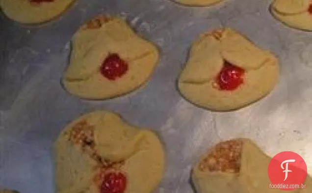 Cherry Bell Cookies