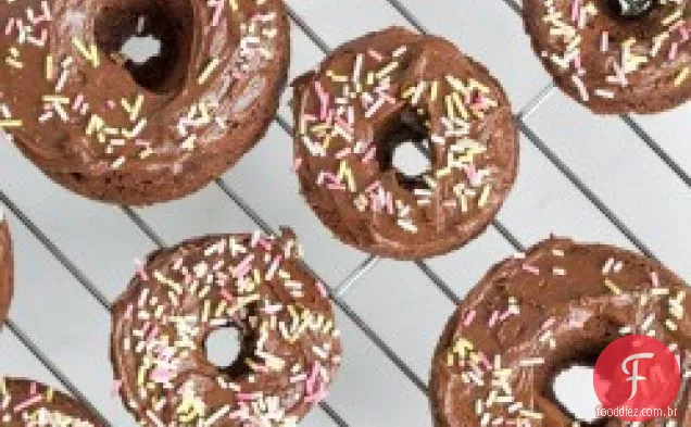 Rosquinhas de chocolate triplo de Ashley