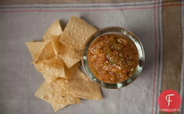 Molho De Tomate Grelhado E Abacaxi