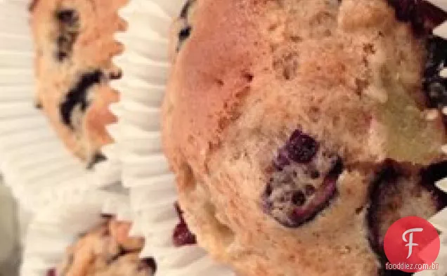 Melhores Muffins De Mirtilo De 100 Calorias