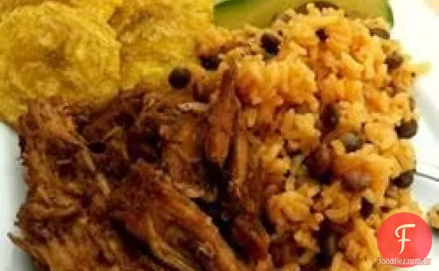 Carne De Porco Do Pernil Do Fogão Lento