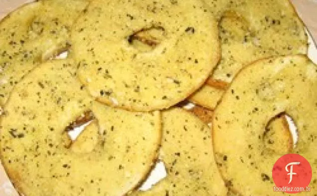Sal e alho Bagel Chips
