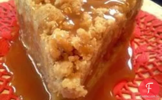 Torta de maçã caramelo do Chef John