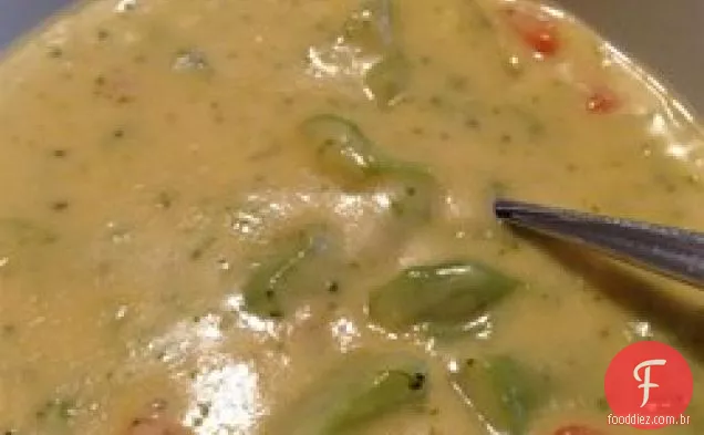 Melhor Sopa De Brócolis De Queijo