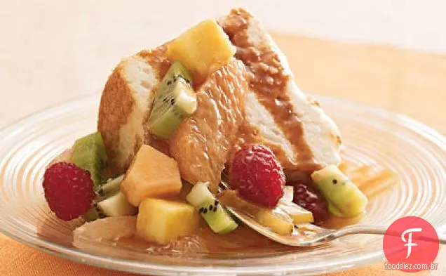 Gooey Angel Food Cake