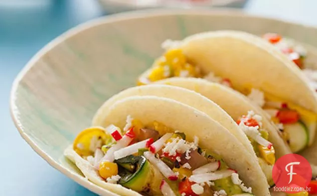 Tacos De Abobrinha Grelhados