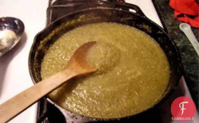 Jantar Esta Noite: Enchiladas Verdes Empilhadas