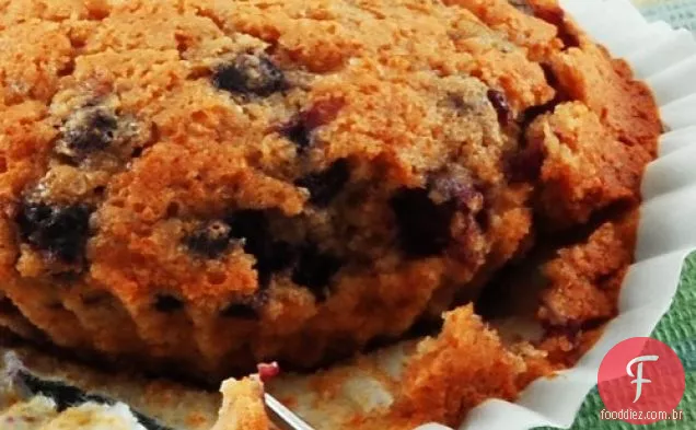 Muffin De Mirtilo De Porção Única