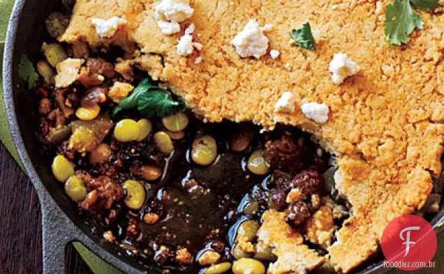 Green Chile Tamale Pie