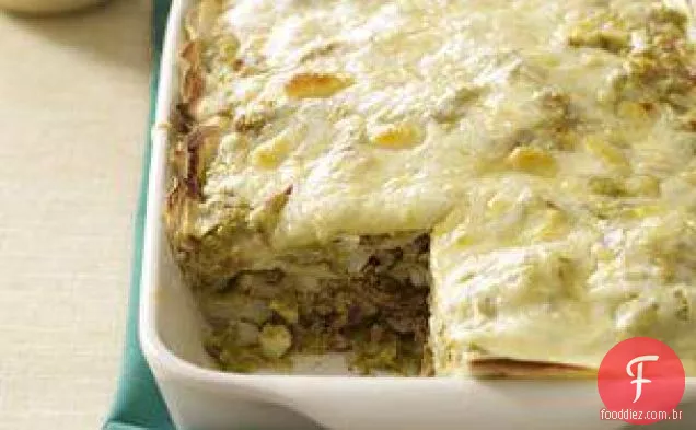 Enchilada Suiza Lasanha Mexicana