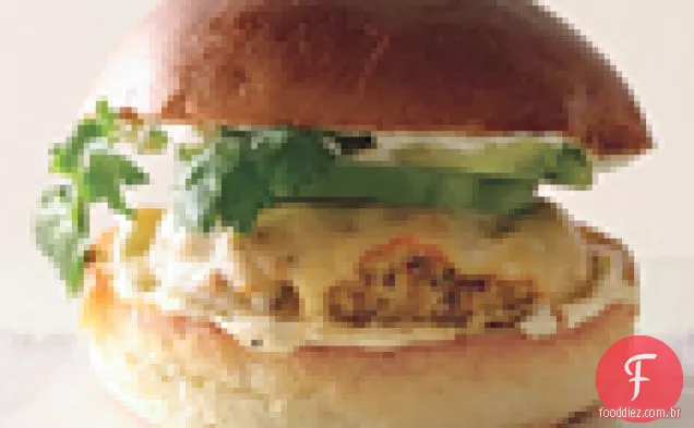 Cheeseburgers De Porco Chipotle