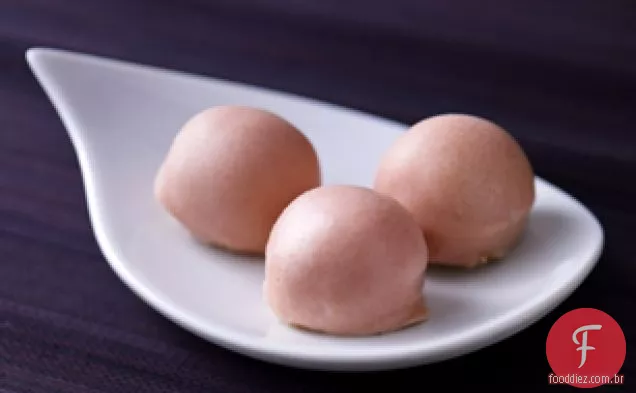 Bolas De Biscoito De Morango