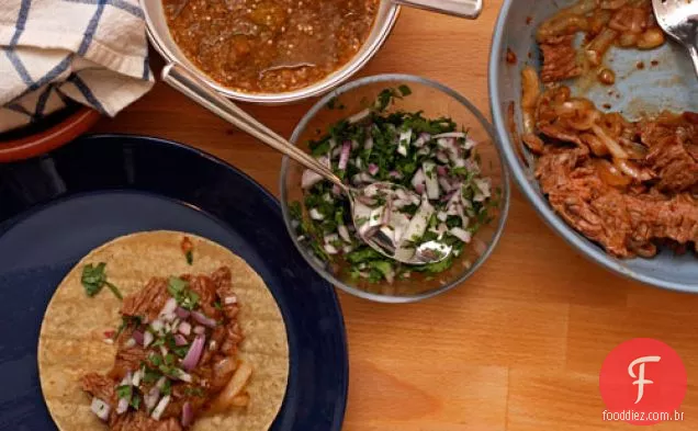 Jantar Hoje À Noite: Tacos De Carne Chipotle