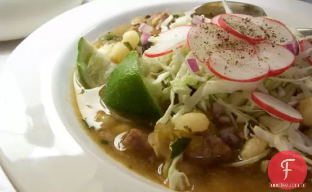 Carne De Porco E Tomatillo Posole