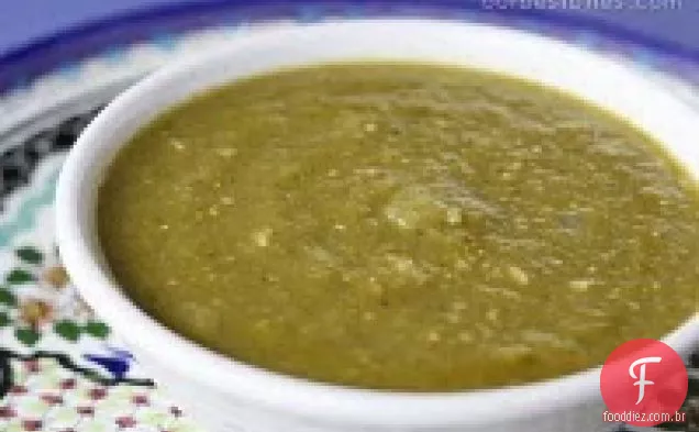 Molho de Enchilada verde (receita do kate Knockoff Cafe Rio)
