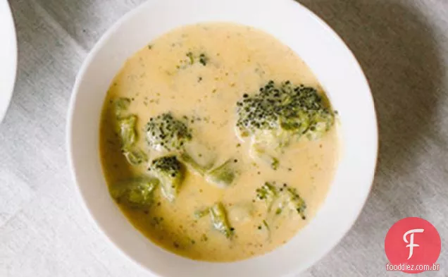 Creme de sopa de brócolis