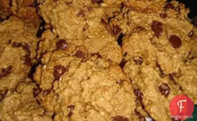 Biscoitos de chocolate com aveia II