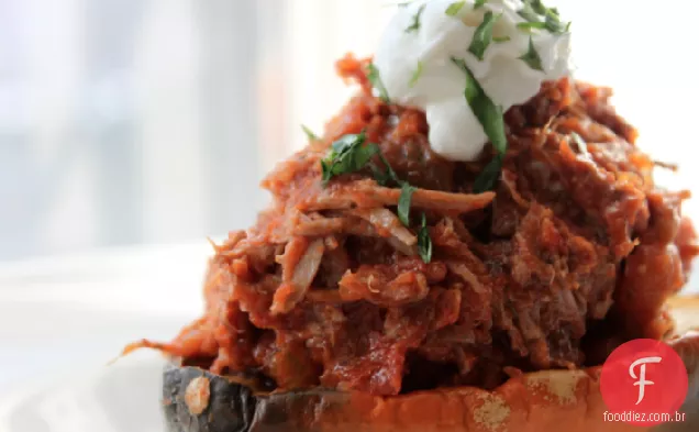 Chipotle-carne de porco com especiarias