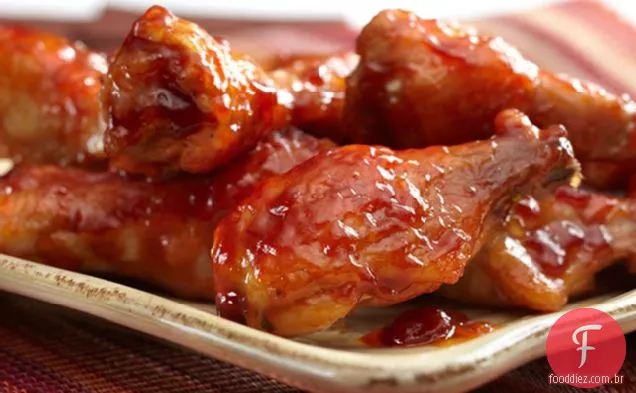 Drumettes De Frango Doce E Picante