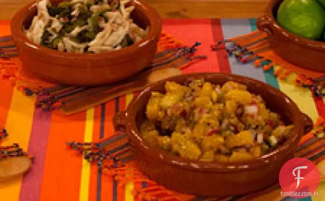 Salsa laranja-tomatillo