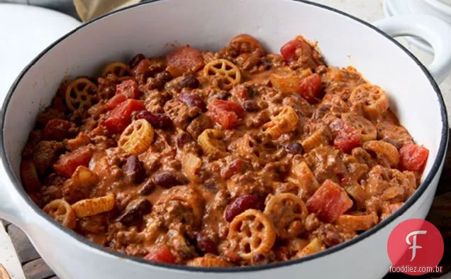 Chili brega para uma multidão