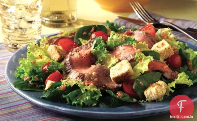 Sete mares ® sensacional bife salada