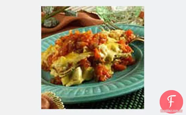 VELVEETA frango Enchilada caçarola