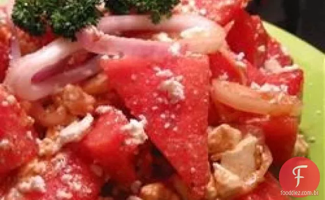 Incrível Salada De Melancia De Verão