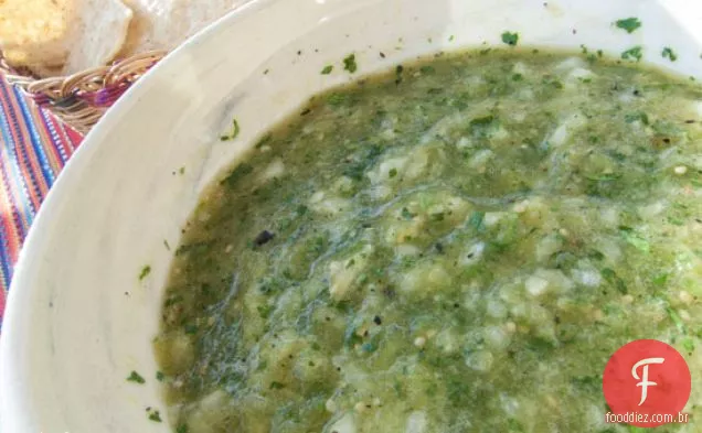 Salsa Tomatillo Verde Assada