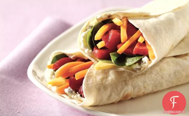 Sanduíche Vegetariano Embrulhado