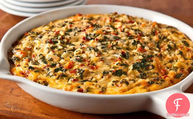Fácil Queijo Frittata