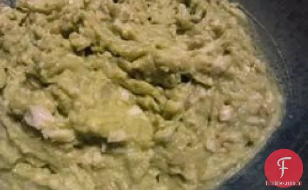 Abacate, ovo e cebola da Stella
