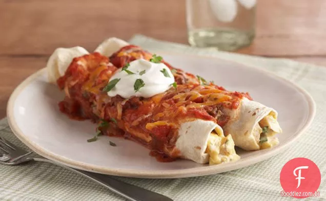 Enchiladas De Frango Cremoso