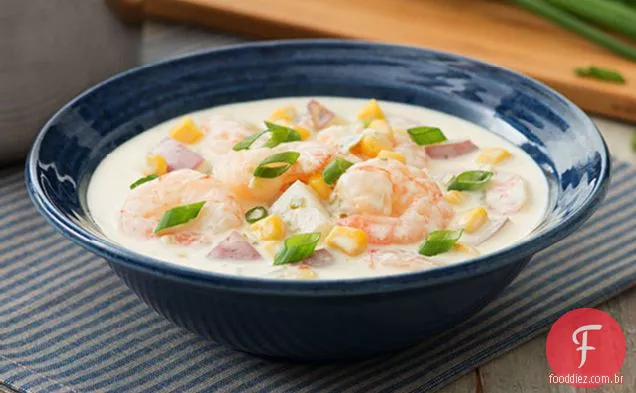 Camarão Milho Chowder